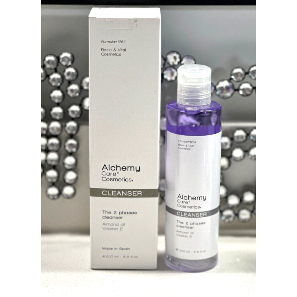 Alchemy Care Cosmetics The 2 Phases cleanser Almond Oil & Vitamin E Exp 12/29